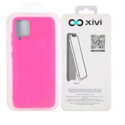 Задняя накладка XIVI для SAMSUNG Galaxy A22, SC, матовая, №64, фуксия