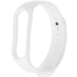 Ремешок Luazon для фитнес-браслета Mi Band 5/6/7, белый