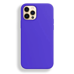 Силиконовый чехол SILICONE CASE для iPhone 13 (40 синее море)