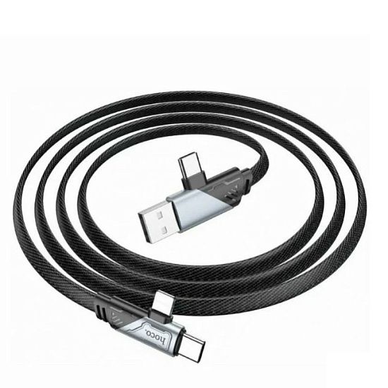 Кабель USB <--> Lightning  1.2м HOCO U119, чёрный