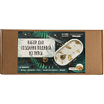 Набор для создания поддона из гипса с поталью «Овал»