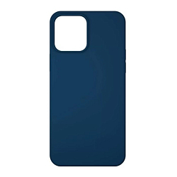 Силиконовый чехол LIDER для iPhone 13 Pro Max  матовый синий