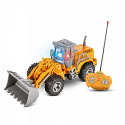 Машина р/у MIOSHI Tech "Трактор-бульдозер" (23 см, 4 кан., свет, на бат.)