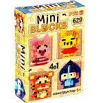 Конструктор «Mini Blocks. Зверята», 629 деталей