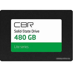 Накопитель SSD 2.5" 480Gb CBR, SATA III, R/W 550/520 (SSD-480GB-2.5-LT22)