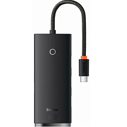 USB-Хаб BASEUS WKQX030301 4 порта+Type-C