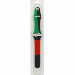 Силиконовый ремешoк MOBI для Apple Watch 42/44mm цветной (003) (S)