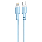 Кабель Lightning <--> Type-C  1.0м XO NB-208A, 20Вт, PD, синий
