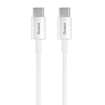 Кабель Type-C <--> Type-C  2.0м OLMIO белый, 60W (041668)