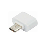 Переходник USB >--> microUSB VIXION AD46 белый