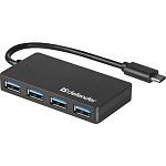 USB-Хаб DEFENDER Quadro Express, 4 порта, USB3.0