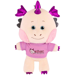 Мягкая игрушка Дракончик с Розовыми Щёчками В Футболке, 25 см