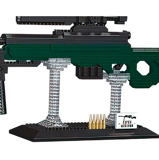 Конструктор-Мини «Оружие. AWP», 971 деталь 9952625