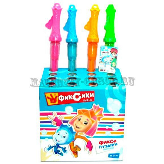 Мыльные пузыри Фиксики 120мл (16) гиганты 120FIX
