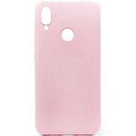 Силиконовый чехол STR для Xiaomi Redmi Note 7/Note 7 Pro тонкий (розовый)