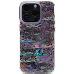 Задняя накладка K-DOO SEASHELL для iPhone 14 Plus прозр. корп (фиолетовый)