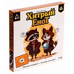 Настольная игра «Хитрый Енот»: детективное логическое приключение для 2–4 игроков, от 6 лет