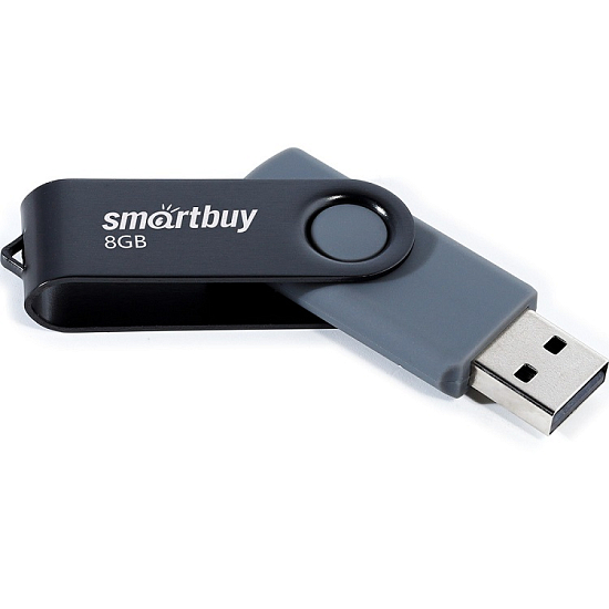 USB  8Gb SMARTBUY Twist чёрный