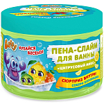 Пена-слайм для ванны детская серии "С сюрпризом" ТМ "Baffy", в банке D0153-M