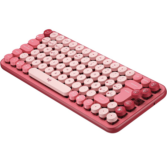 Клавиатура БП LOGITECH POP KEYS, Heartbreaker Rose (YR0080/CU0021)