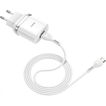Сетевое ЗУ 1USB 3A HOCO C12Q Type-C QC3.0 белый