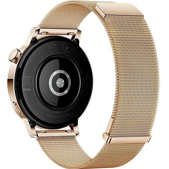 Смарт-часы HUAWEI Watch GT 3 (MIL-B19), Gold SS/ Gold Milanese