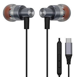 Наушники PERO EP20 Type-C серая