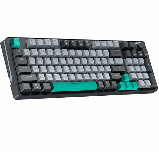 Клавиатура VOROTEX K980 LIGHT Red Switch (Cерый/тёмно-серый)