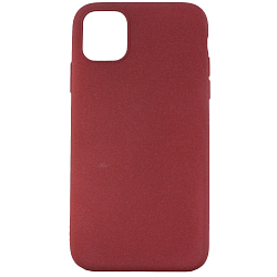 Задняя накладка ZIBELINO Color для iPhone 11 Бордовый