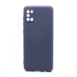 Силиконовый чехол SILICONE CASE New ERA для Samsung Galaxy A31 серый