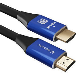 Кабель HDMI <--> HDMI  2.0м DEFENDER HDMI-2, ver 2.1