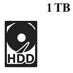 Накопители HDD  1TB