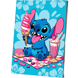 Картина по номерам на холсте с подрамником «Коала мутант» 20×30 см