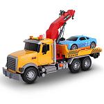 Машинка-эвакуатор KID ROCKS, масштаб 1:12, со звуком и светом, инерц. мех AB-2120
