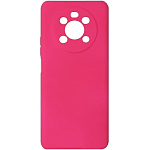 Задняя накладка AKSS Soft Touch для Honor X9 (2022), фуксия