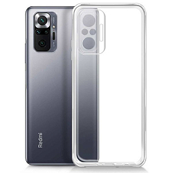 Задняя накладка ZIBELINO Ultra Thin Case для Xiaomi Redmi Note 10/10S/Poco M5s (прозрачный) защита камеры