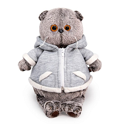 Мягкая игрушка Басик в толстовке дракончик, 22 см (Ks22-077)