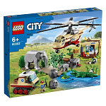 Конструктор LEGO City 60302 Операция по спасению зверей УЦЕНКА