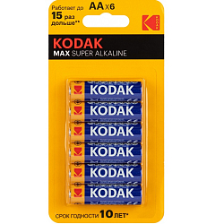 Элемент питания KODAK LR06 MAX SUPER BL-6