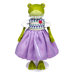 Мягкая игрушка Джейн Кваковская в комплекте с жаккардовым жилетом , 24 см (Kva24-02)