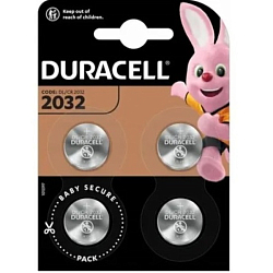 Элемент питания DURACELL CR2032 BL-4  (4/24/144)
