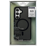 Задняя накладка KEEPHONE MAGO PRO MAGSAFE MATTE CASE для Samsung Galaxy S25 BLACK