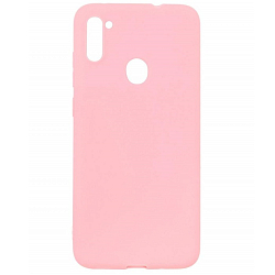 Задняя накладка ZIBELINO Soft Matte для Samsung A11/M11 (A115/M115) (розовый)