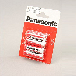 Элемент питания PANASONIC R06 Zinc Carbon BL-4 (48/240)