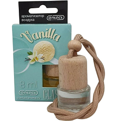 Ароматизатор CONTEX  CLASSIK Vanilla деревянной крышкой