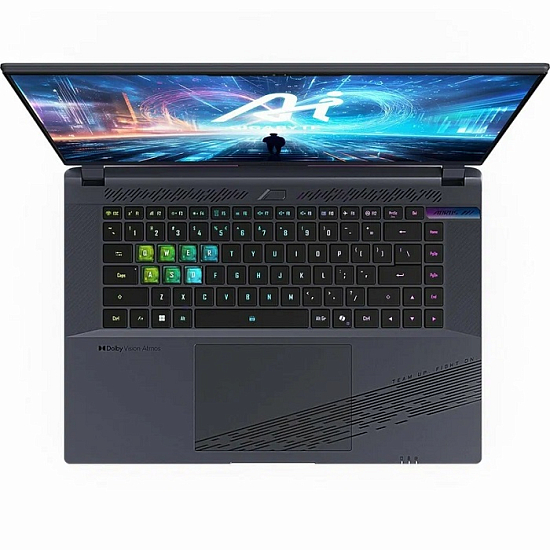 Ноутбук игровой 16" Gigabyte Aorus 16X 9KG (Intel Core i7-13650HX/ 16 ГБ/ SSD 1ТБ/ RTX 4060/ DOS) (9KG-43KZC54SD), серый