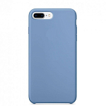 Задняя накладка Silicone Case для iPhone 7/8 Plus (16 сине-голубой)