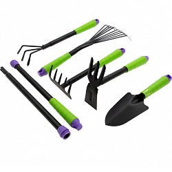Набор садового инструмента PALISAD 63020, пластиковые рукоятки, 7 предметов