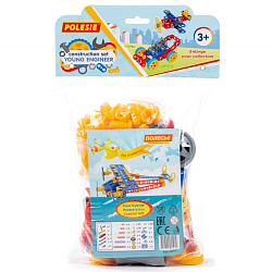 Конструктор ПОЛЕСЬЕ Изобретатель - "Самолёт №2" 144 эл 55019