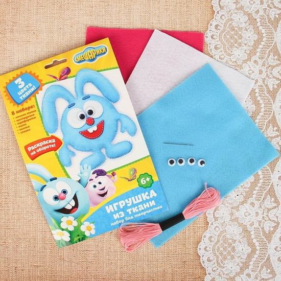 Игрушка из фетра своими руками "Крош", СМЕШАРИКИ